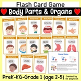 Body Parts Flash Card Game | Activities