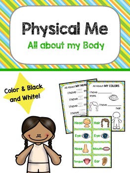 Preview of Body Parts - Flashcards, Worksheets, Activities