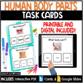 Body Parts Identification | Science Task Cards | Boom Cards 