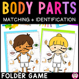 Parts of the Body Matching Game Special Education Body Par