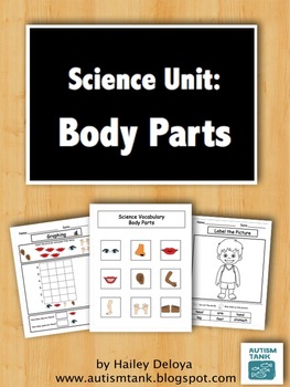 Preview of Body Parts: Science Unit for Kids with Autism