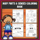 Body Parts & Senses Coloring Book