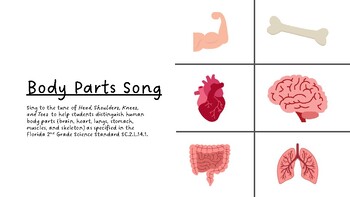Preview of Body Parts Song | Music | Literacy 