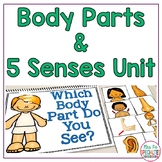 Body Parts and Five Senses Special Education Thematic Unit