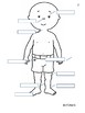 body parts in spanish worksheet by botoulas academy of