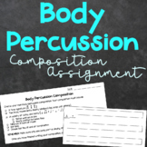 Body Percussion Composing Assignment