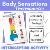 Body Sensations Thermometer - Interoception and Emotional 