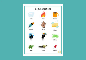 Preview of Body Sensations Visual - Interoception