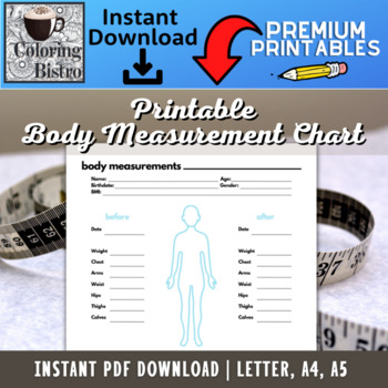 FREE Body Measurement Chart