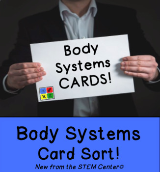 Preview of Body System Card Sort - Distance Learning Friendly