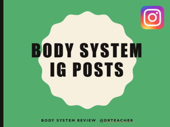 Preview of Body System Review: InstaGram/Twitter Posts