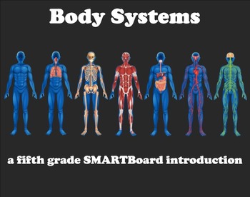 Preview of Body Systems - A Fifth Grade SMARTBoard Introduction