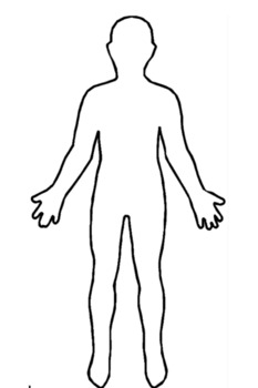 Body Systems Blank Diagram by Mrs Williamsons Shop
