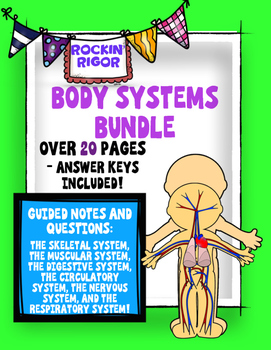 Preview of Body Systems Bundle