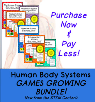 Preview of Body Systems Games