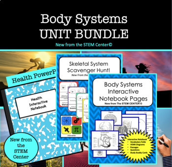 Preview of Body Systems Health - Unit Bundle