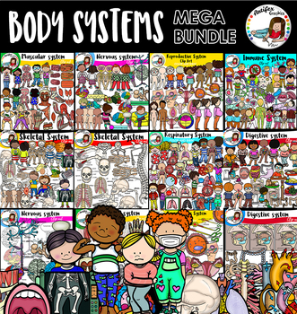 Preview of Body Systems MEGABUNDLE ( +600 Graphics)