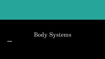 Preview of Body Systems Presentation