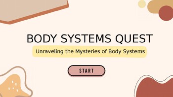 Preview of Body Systems Quest