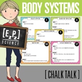 Body Systems Review Activity | Chalk Talk Drawing Science 