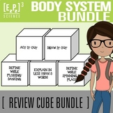 Body Systems Vocabulary Review Cubes Bundle | Science Voca