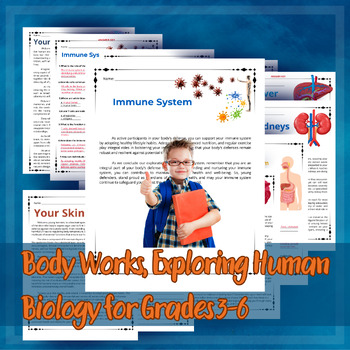 Preview of Body Works, Exploring Human Biology for Grades 3-6
