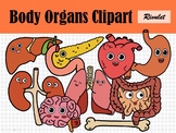 Body organs clipart