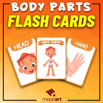 Preview of Body parts- Learn about Body parts (anatomy for kids)