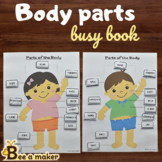Body parts busy book