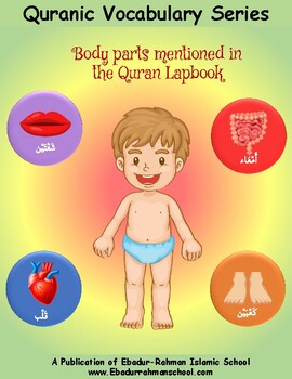 Preview of Body parts mentioned in the Quran Lapbook_Arabic language