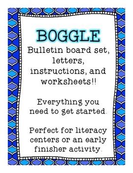 Preview of Boggle