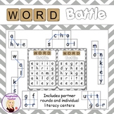 Word Battle Literacy Center