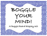 Boggle Board Display Kit