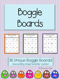 Boggle Boards (36 boards) FREEBIE
