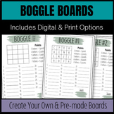 Boggle Boards / Middle School Word Work