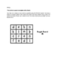 Boggle Boards with Answers