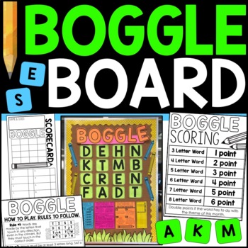 Preview of Boggle Bulletin Board
