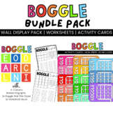 Boggle Bundle (Wall Display Game, Worksheets, Headers and 