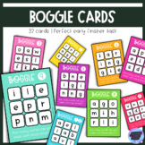 Boggle Cards