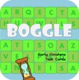 Boggle - Early Finishers Task Cards