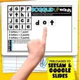 Boggle Word Activities for SEESAW and GOOGLE SLIDES