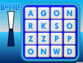 Boggle Word Finder Powerpoint Game Template (with Letter R