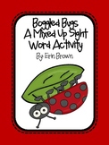 Boggled Bugs - An Insect Themed Mixed-Up Sight Word Activity