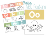 Boho ABC Posters
