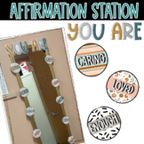 Boho Affirmation Station Mirror
