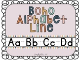 Boho Alphabet Line