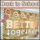 Boho Back to School Bulletin Board