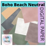 Boho Beach Digital Paper