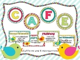 Boho Bird Themed CAFE Board