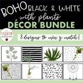 Boho Black & White (with plants!) Growing Bundle